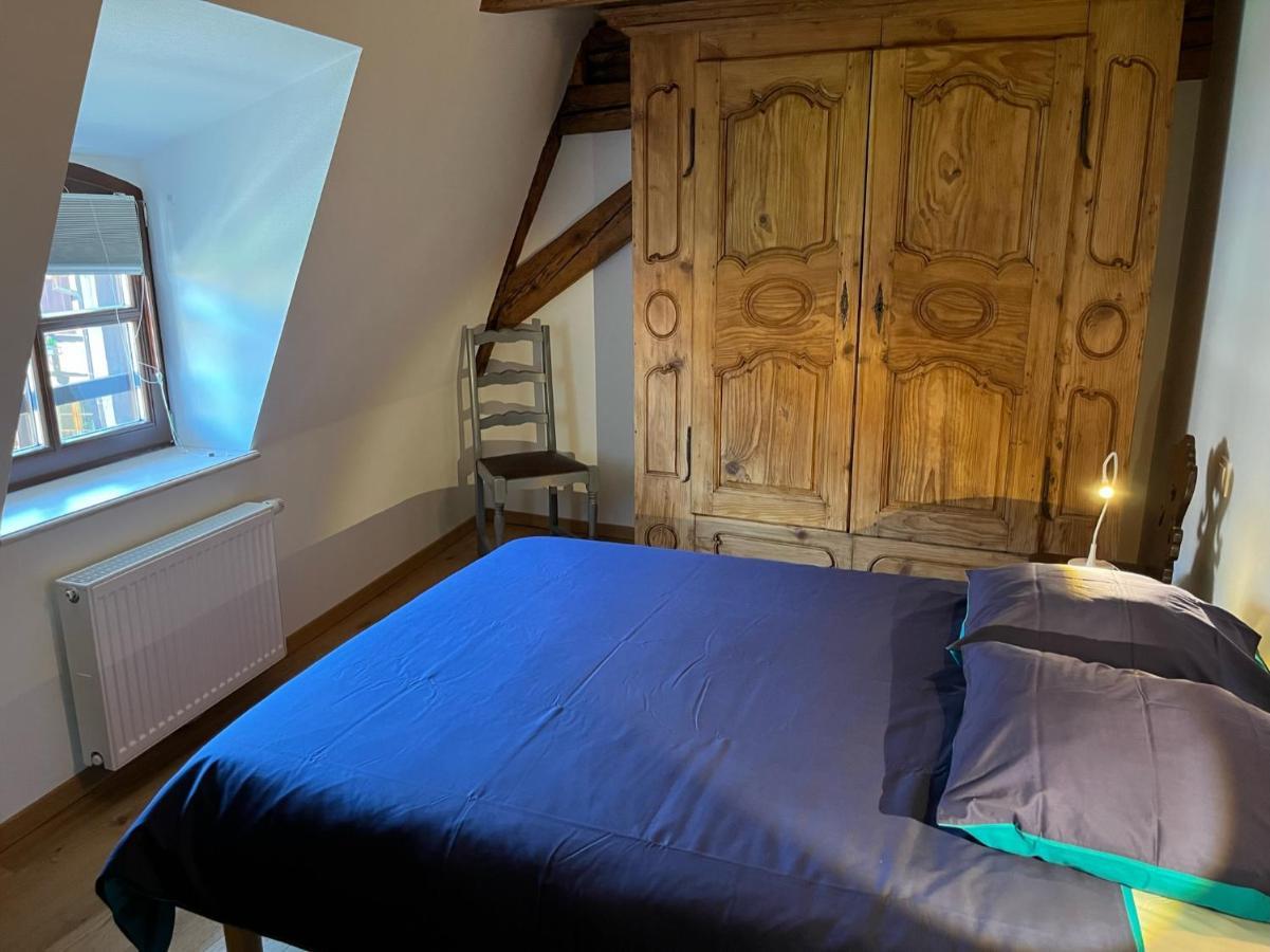 Domaine La Cour Des Nobles - Demeure, Maison Et Appartements Au Coeur De Рикевир Экстерьер фото